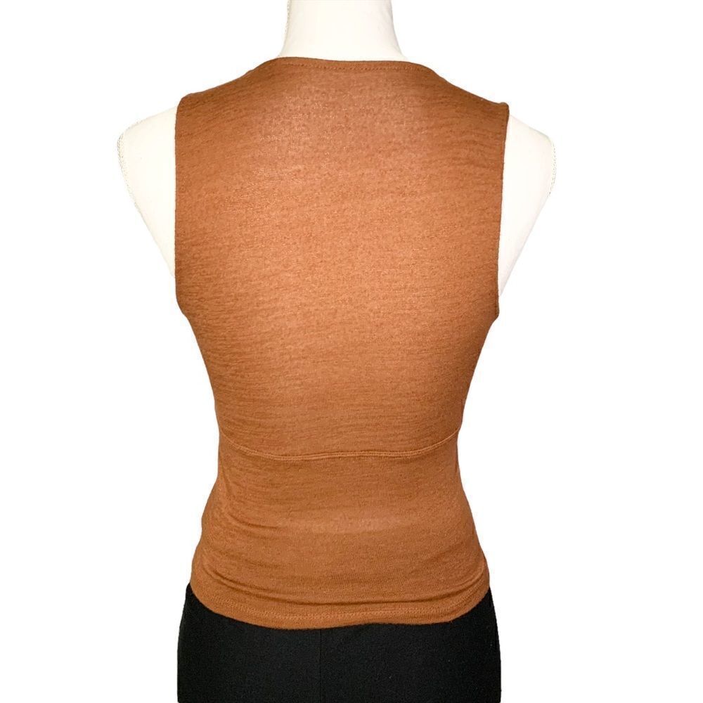 Women’s American Eagle First Essentials Brown Fro… - image 4